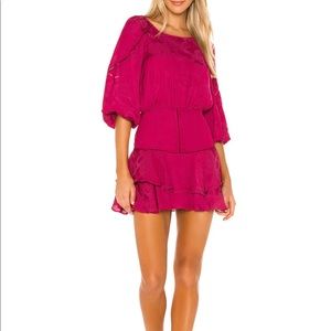 Tularosa Avery Dress in Fuchsia